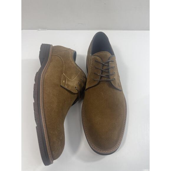 Steve Madden Abello Shoes Mens Size 10.5 Brown Suede Derby Dress Casual New Box
